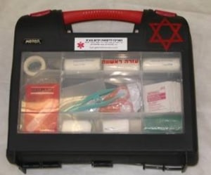 ערכת עזרה ראשונה למפעל / מוסד עד 50 איש במזוודת פלסטיק – דגם גל 120
