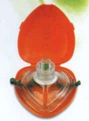 מסכת כיס להנשמה CPR בקופסא pocket mask