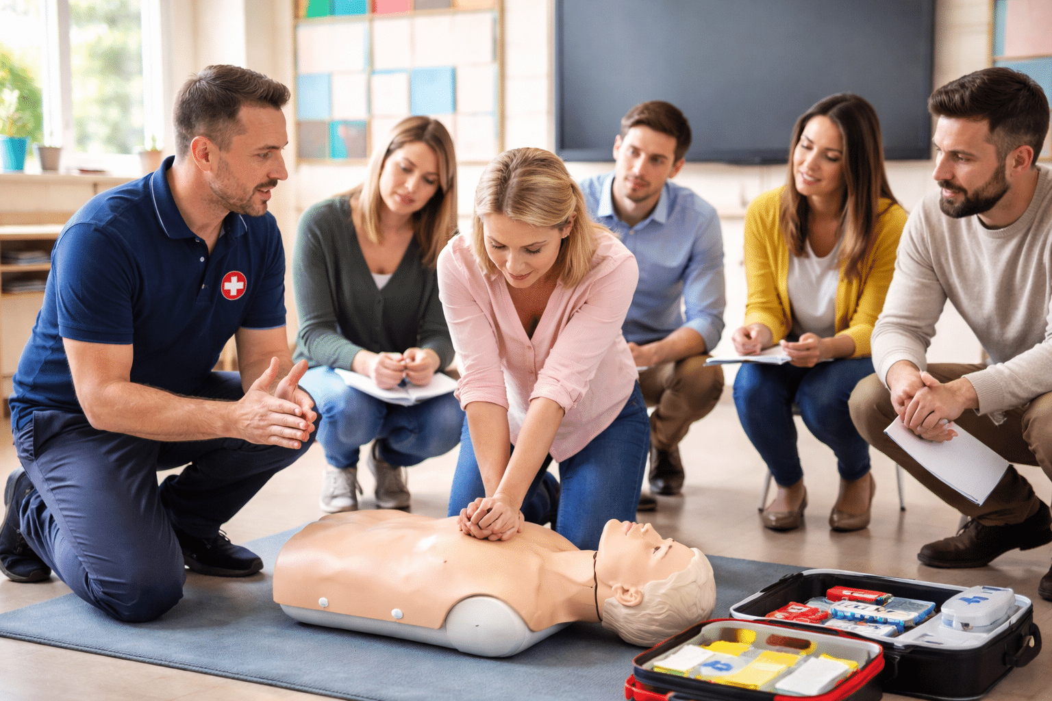 קורס עזרה ראשונה למורים המרכז לרפואת חרום