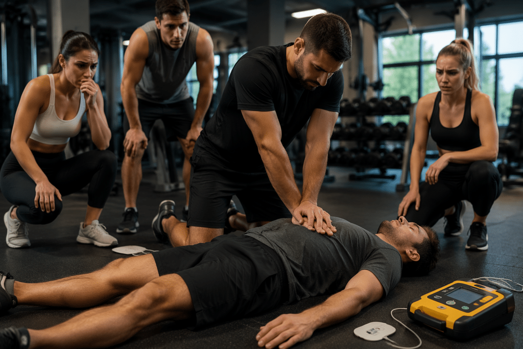 קורס עזרה ראשונה למאמני כושר