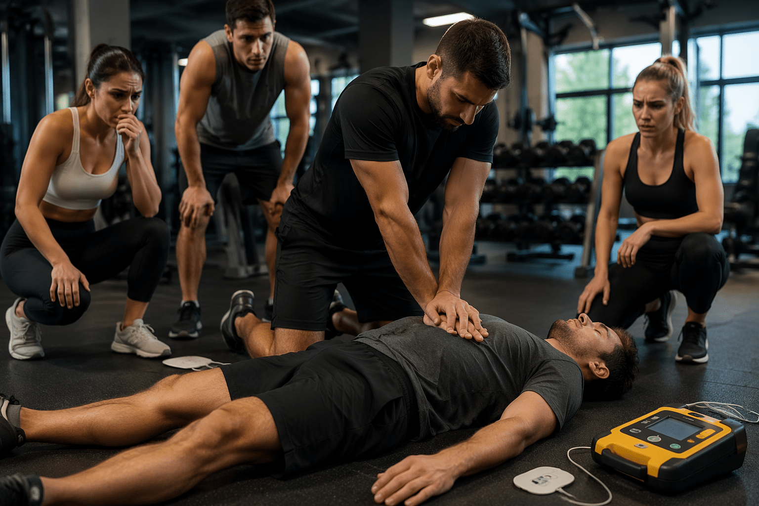 קורס עזרה ראשונה למאמני כושר