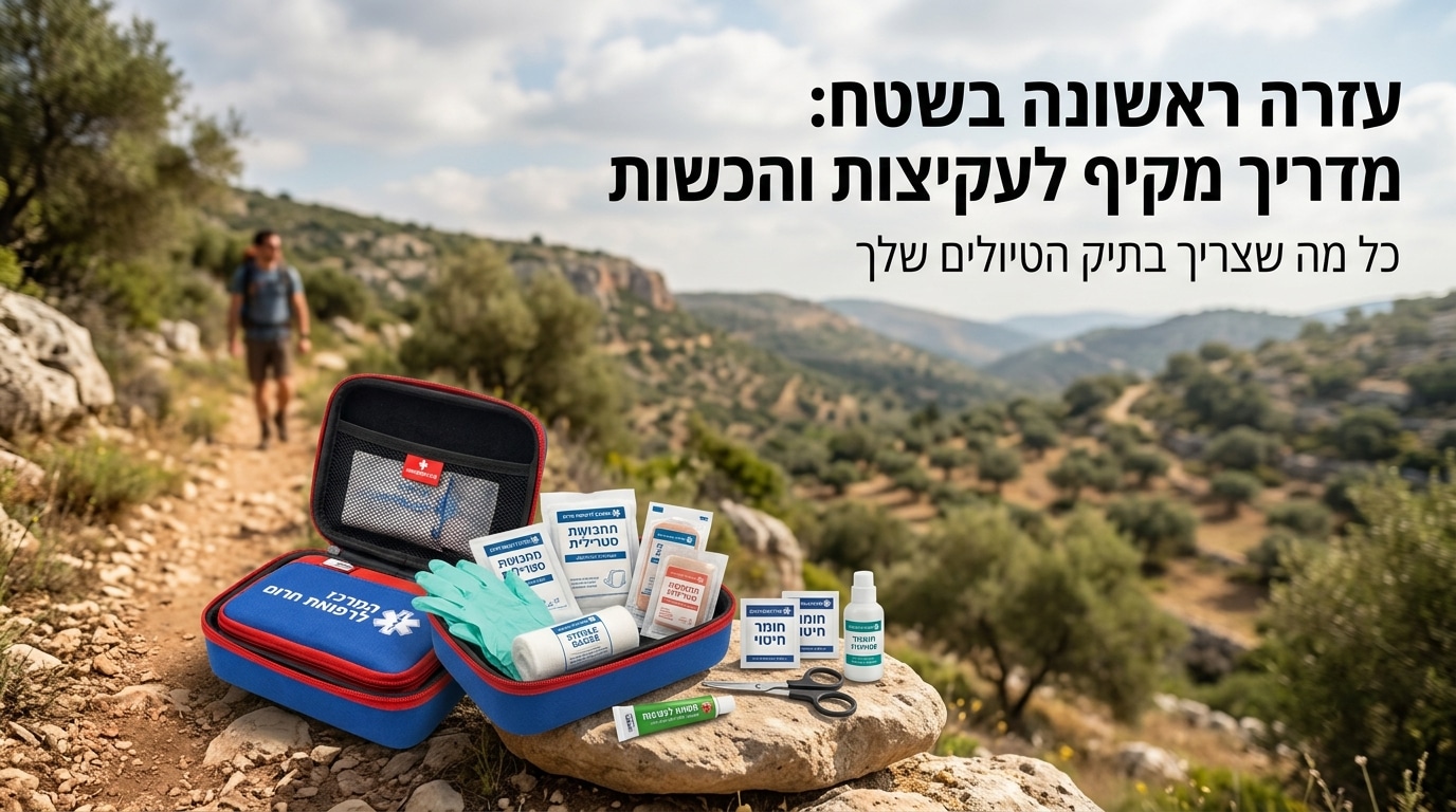 עקיצות חרקים והכשות טיפול ראשוני וסימני אזהרה